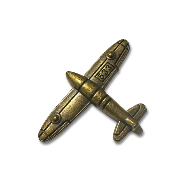 Avión 3D pin