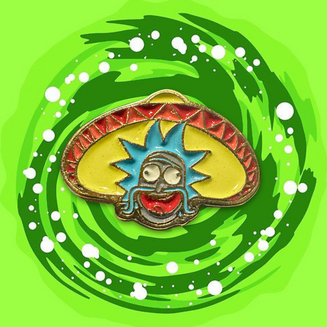 Rick Sanchez Pin