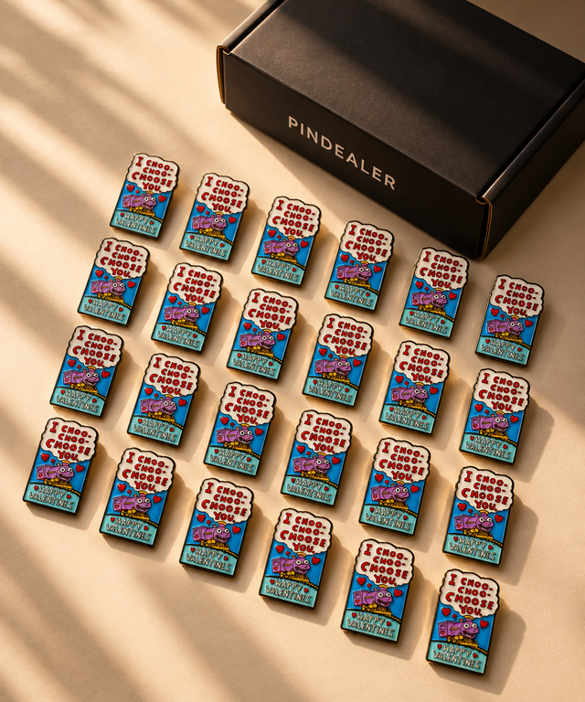 25 pins personalizados