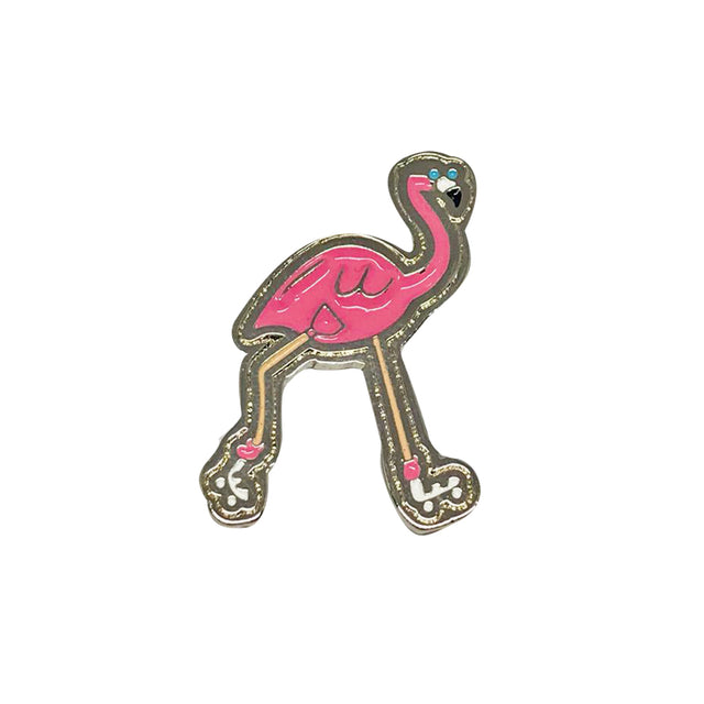 prendedor pin flamingo